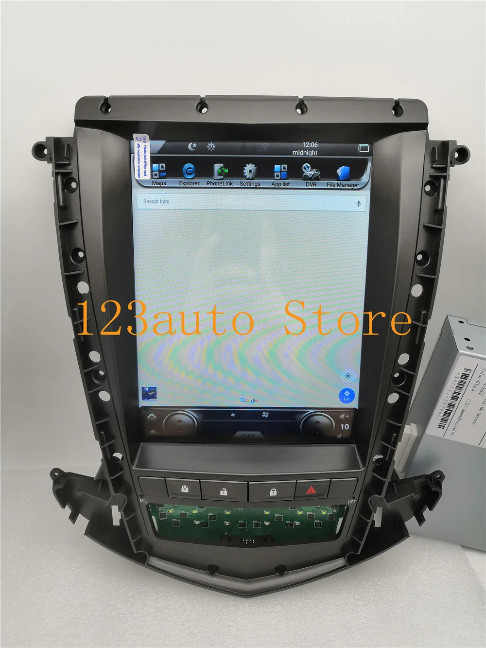 10,4 ''Tesla стиль Android 8,1 автомобильный DVD gps плеер Радио Навигация для Cadillac SRX 2009 2010 2011 2012 PX6 CARPLAY ips стерео