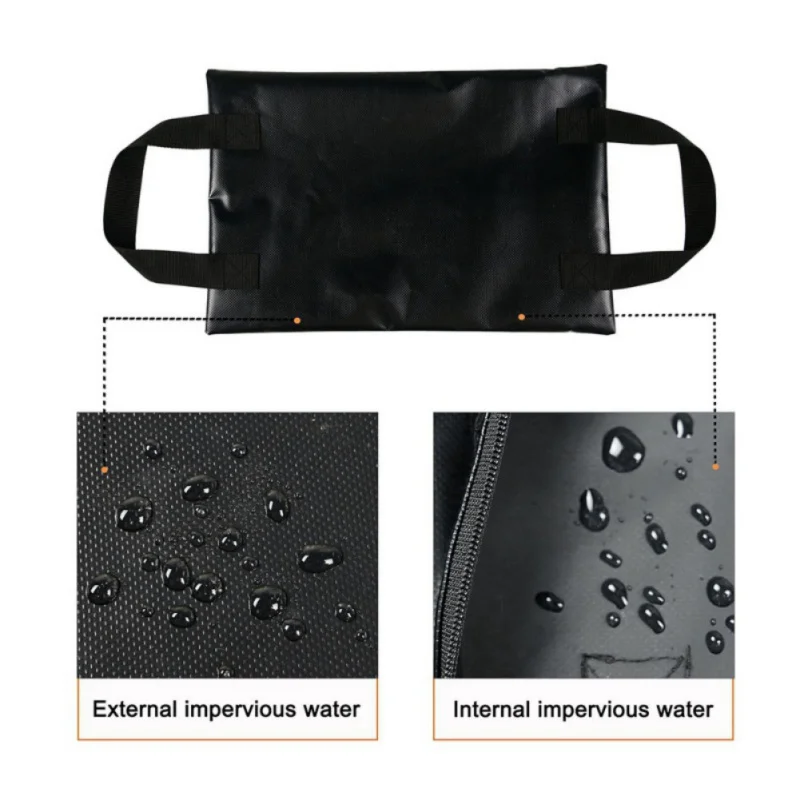 

Outdoor Camping Tent Sand Bag Canopy Weights SandBag Oxford Windproof Fixing Sandbag Durable PVC Clamp Fixed Sandbag