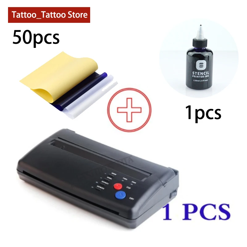 Набор трафаретов для тату копировальный аппарат принтер рисования термо
