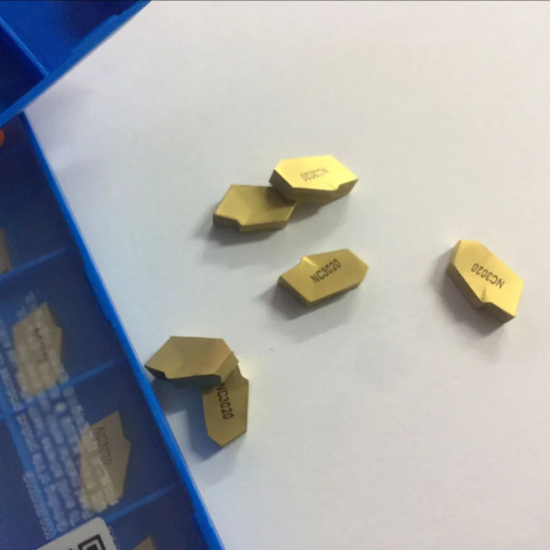 

10pcs Carbide Insert Turning Tool Cutter SP400 NC3020 GTN-4 Cut-Off Metalworking