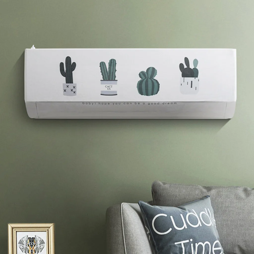 Простая настенная домашняя подвесная Крышка Кондиционера для очистки от пыли