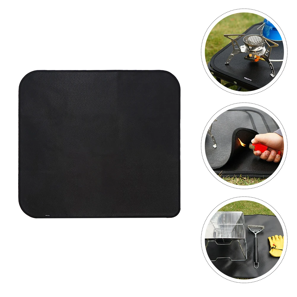 

2Pcs Useful Durable Fire Resistance Blankets Flame Retardant Blankets for Camping