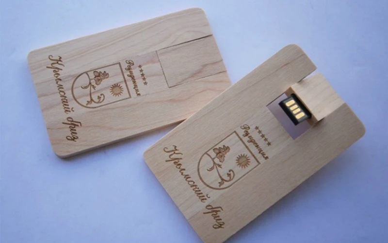 Новый стиль изготовленным на заказ логосом древесины карта флеш диск USB 2 0 флэш