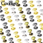 6 мм Металлические заклепки, кожаный гвоздик, Круглый двойной колпачок, браслет, ремень, сумка, шляпа, обувь, ошейник для домашних животных, сделай сам, ремесло, Декор, швейные детали для одежды, 100 шт.