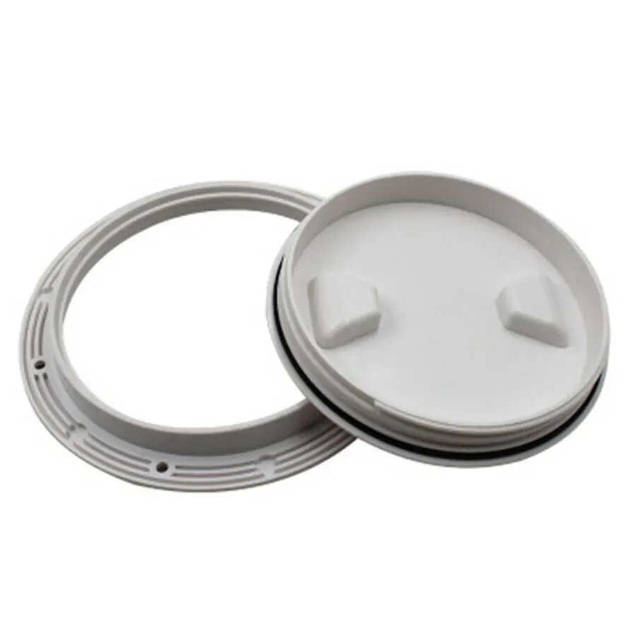 

High-impact Hatch Cover Access 6Inch ABS White Boat Marine Ship Out Deck