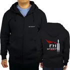 Falcon тяжелая ракета Spacex арбуз мусс shubuzhi худи с бесплатной доставкой смешная одежда повседневные толстовки с длинным рукавом мужские черные на молнии