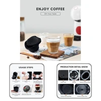 convenient exquisite portable anti wear pp coffee capsule transfer coffee capsule filter coffee capsule transfer