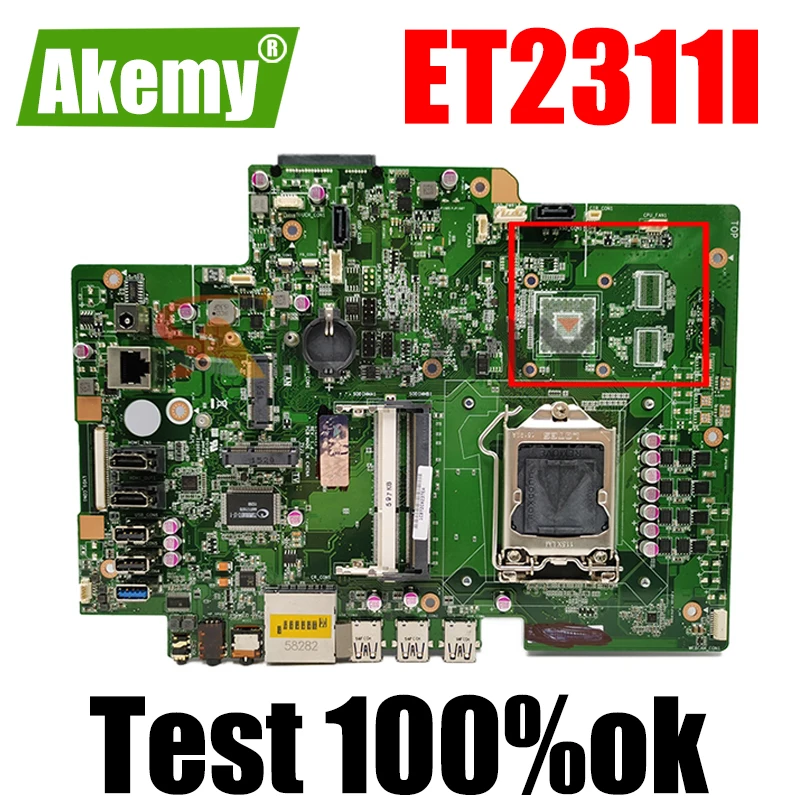Материнская плата все в одном ET2311I REV 1 3 для ASUS ET2311 материнская 90PT00L0 R01000 100%