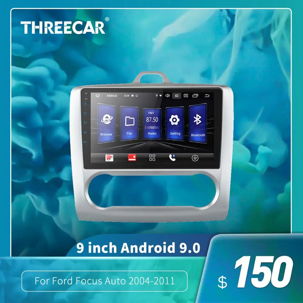 Автомагнитола 9 дюймов 2 Din Android 8 0 для Ford Focus 2005 2011|Автомагнитолы| |