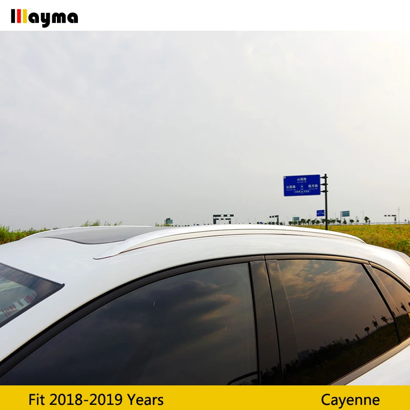 Рейки для багажника на крышу Porsche Cayenne 9Y0 9YA 2018 2019 рейки из алюминиевого сплава