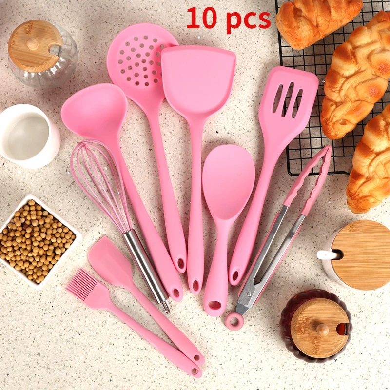 10 шт. кухонная антипригарная лопатка устойчивая к высоким температурам|Наборы