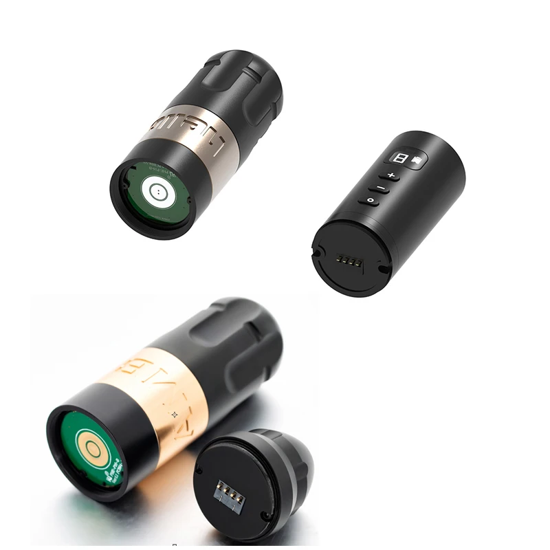 New Wireless Tattoo Battery Pen Rotary Machine Gun Japan Coreless Motor Digital Display Permanent Makeup Needle Cartridges | Красота и