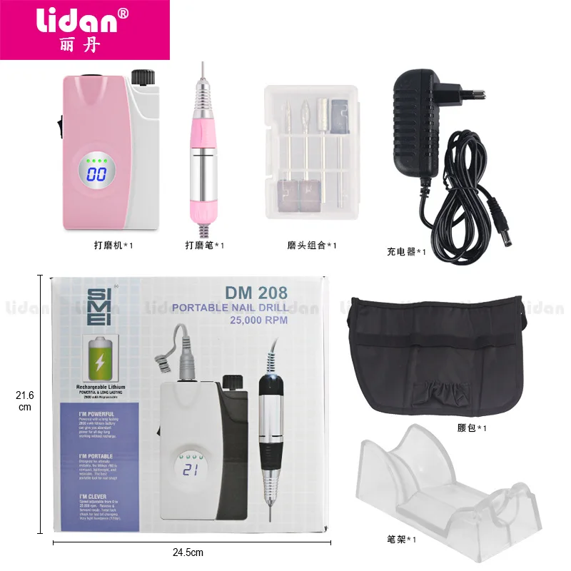 

Spot Nail Polishing Machine 25000 Pen Nail Polishing Machine Charging Portable Electric Nail Grinder nail art