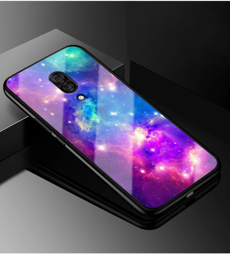 Для lenovo Z5 Pro GT чехол PC Пластиковый стеклянный чехол для телефона черный ТПУ бампер чехол для lenovo Z5 Pro GT задняя крышка для lenovo Z5Pro GT