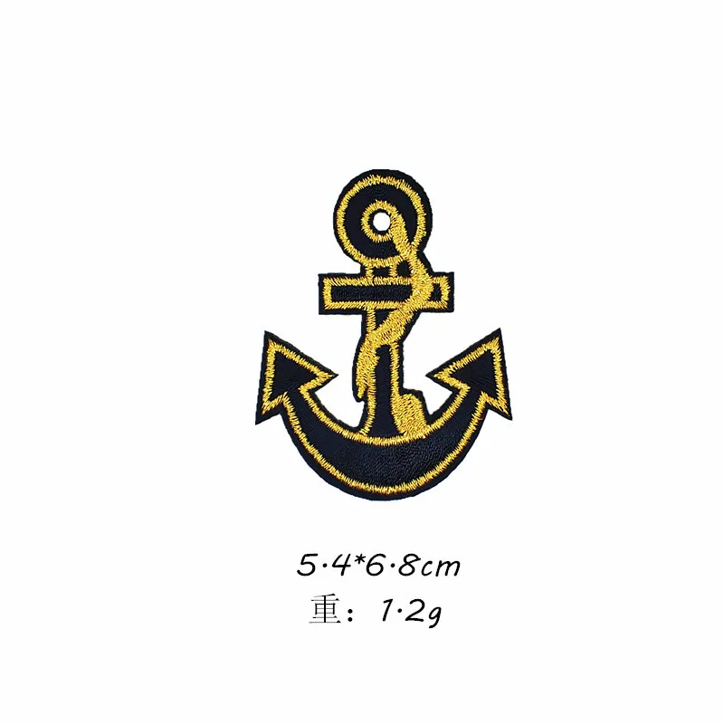

Embroidered Patch DIY Sailing Embroidery Patch Shoes and Hats Patch Accessories Clothing Accessories Parches Iron on Patches