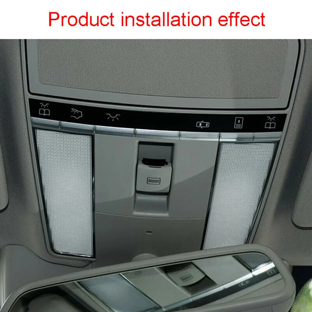 

New Window Switch Button Decoration Sunroof Windo Switch Button Gray For Mercedes-Benz S-Class 2005-2013 W221 Interior Mouldings