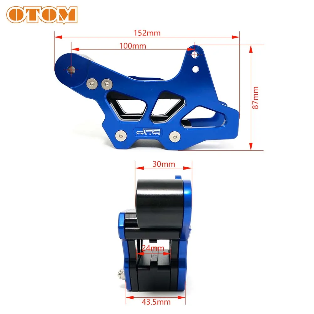 OTOM Защитная направляющая цепи для мотоцикла из алюминия KTM SX SXF HUSQVARNA TC FE FX TE 85 125 250