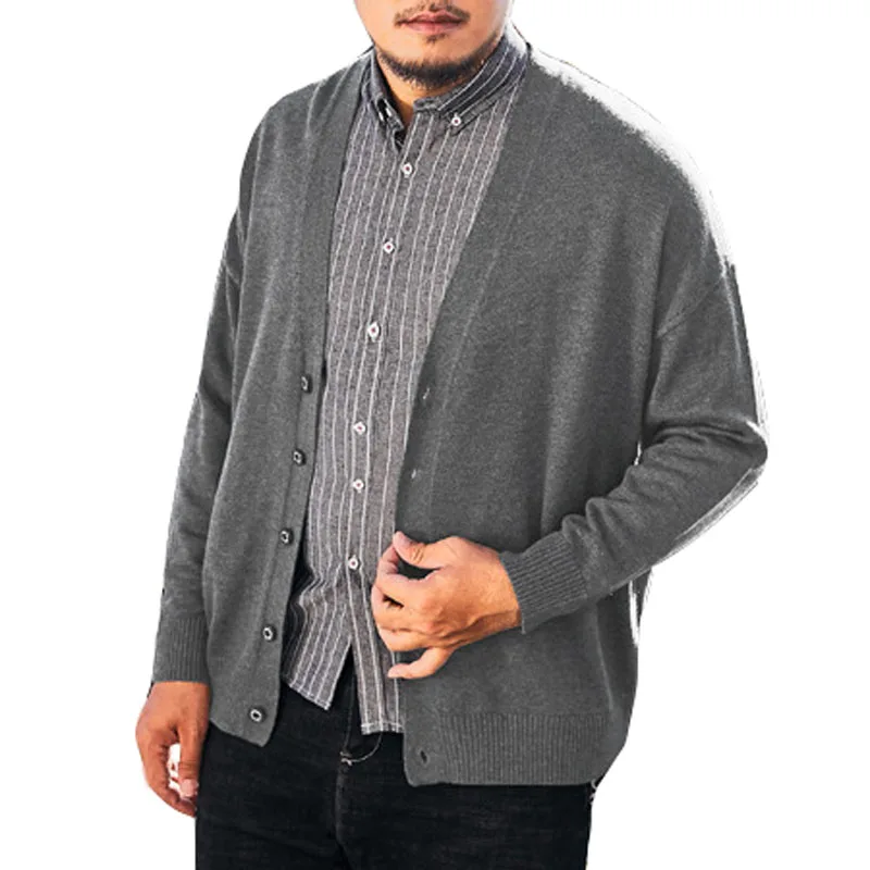 Осенне зимний мужской свитер больших размеров 5XL 6XL 7XL 8XL 9XL бюст 140 см теплый