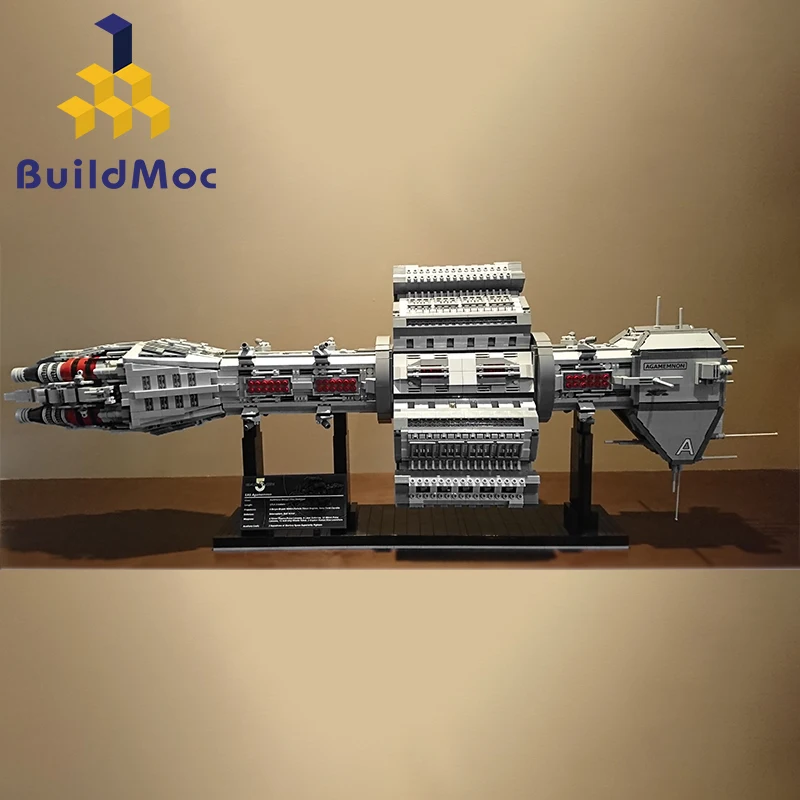 BuildMOC Star Toys Wars The MOC 12902 EAS Agamemnon модель совместима со строительными блоками кирпичи