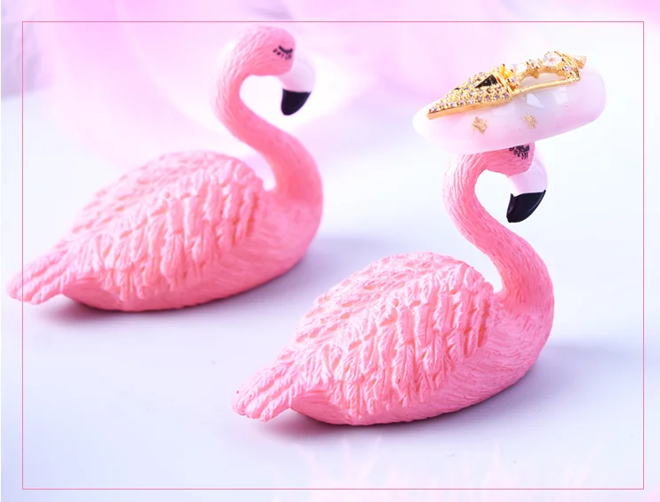 2 предмета Ins ветер практики нейл-арта Фламинго Броня съемки реквизит Белый