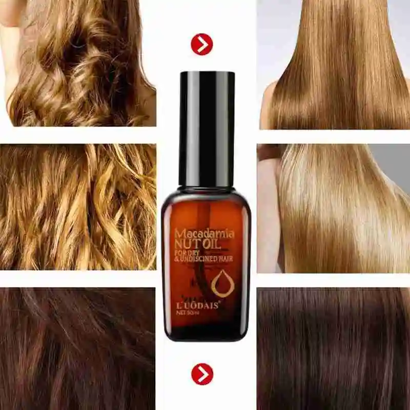 

50ML Multi-functional Argan Hair Oil Treatments Repair Moisturizing Scalp Oil Damage Nourish Absorbed H5O8