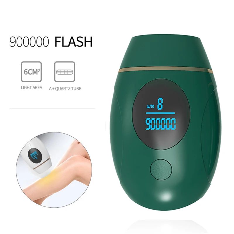 

Laser Epilator Permanent 900000 Flash IPL Hair Removal Painless Facial Laser Epilator For Women Hair Removal