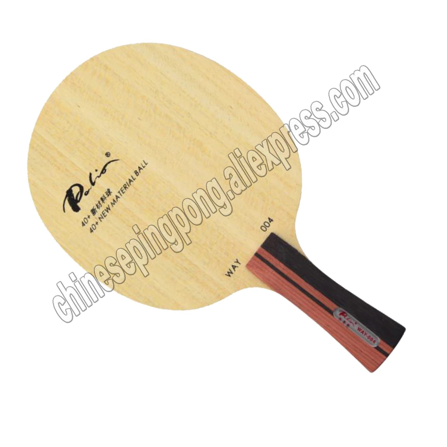 

Ракетка Palio way004 way 004 для настольного тенниса, ракетка из чистого дерева для 40 + ракеток из нового материала для настольного тенниса, Спортивная ракетка