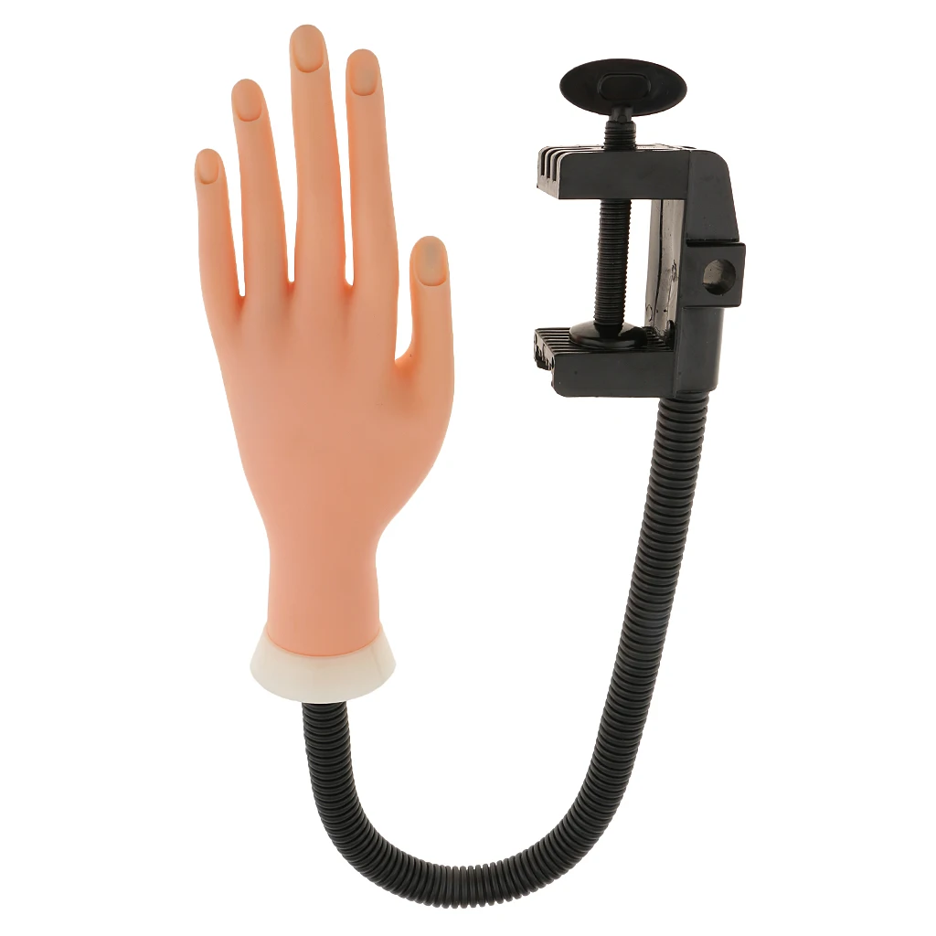 Гибкие тренировочные Пальцы для тренировки ногтей с зажимом настольного
