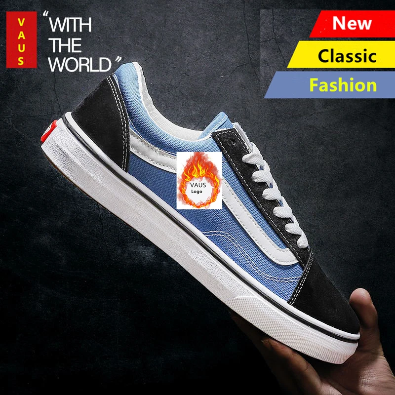 Мужские и женские мужские туфли из вулканизованной парусины в клетку с низким