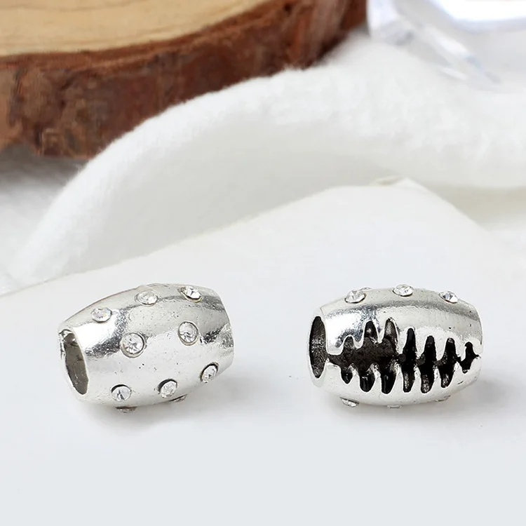 Btuamb свежий стиль простой серебристый цвет океан ветер кристалл раковины Бусины