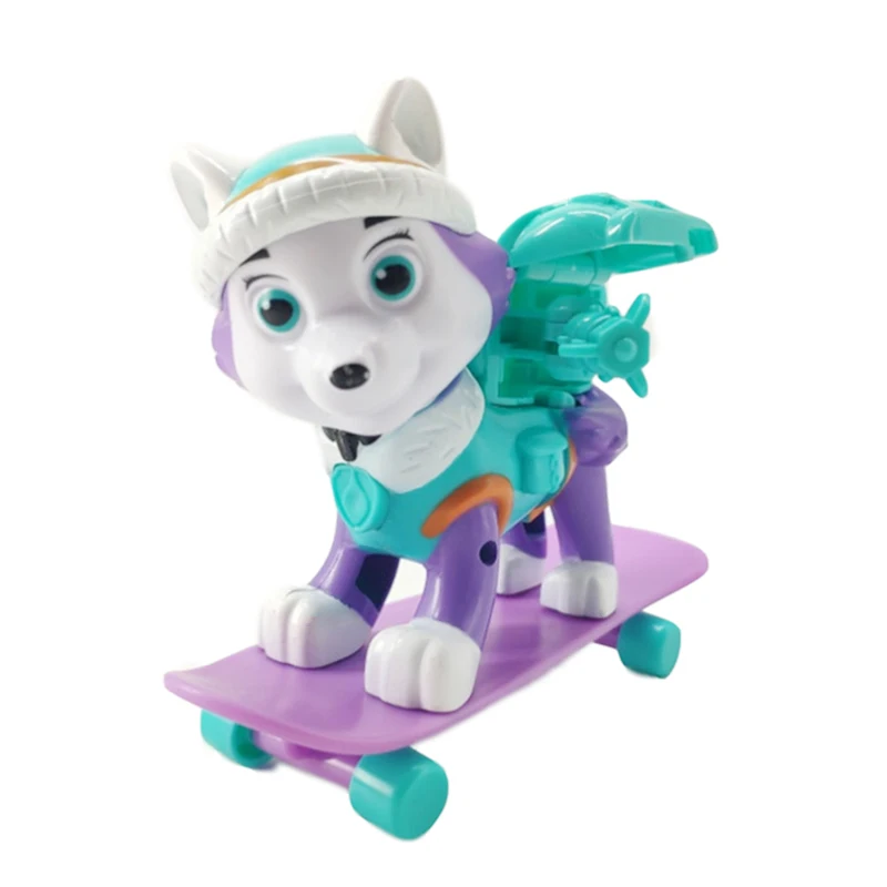 Paw Patrol Игрушка Щенок Эверест трекер погоня Marshall собака патруль игрушка милый мультфильм фигурка игрушка детский подарок на день рождения