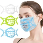 3d Силиконовый кронштейн для маски на лицо держатель для маски подставка с дыхательным клапаном фильтры поддерживающая Рамка Держатель для маски из пищевого силикона
