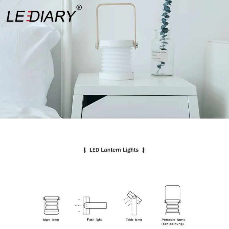 Светодиодный Многофункциональный Настольный светильник с регулируемой