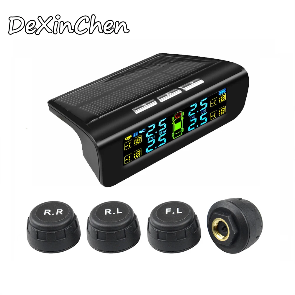 Система датчиков давления в шинах для автомобиля грузовика автобуса такси