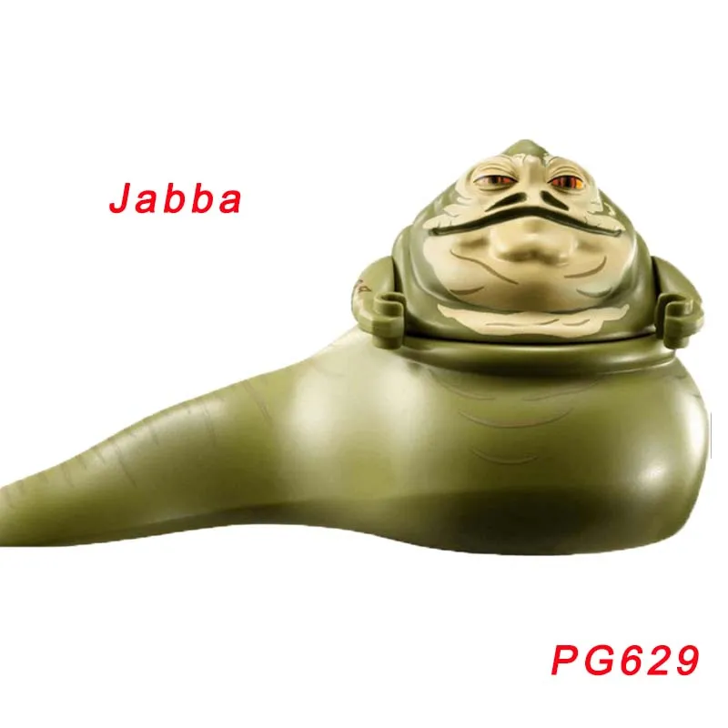 pg629 Одиночная Звездные войны кирпич Dewback пустыня Jabba Rancor Amidala C-3Po Хром золотой таваунпун строительный блок - Цвет: pg629