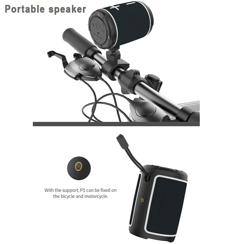 Водонепроницаемая bluetooth Колонка Hopestar P1 IPX7 новая портативная велосипедная