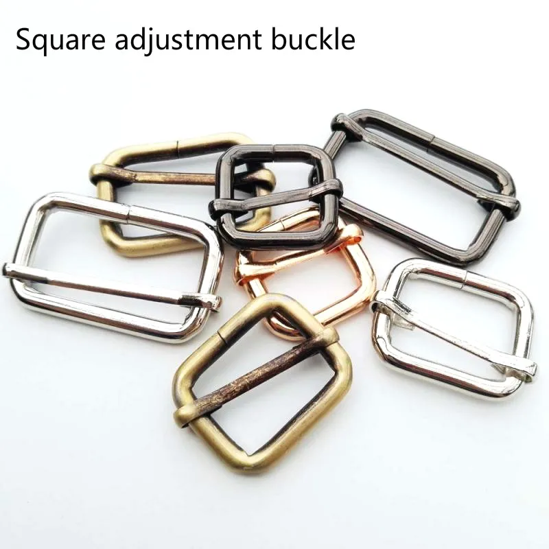 5pc Metal Heavy Duty Strong Shoulder Bag Strap Belt Web Rectangle Adjust Tri-glide Buckle Slider Loop Ring Leather Craft Repair | Дом и сад