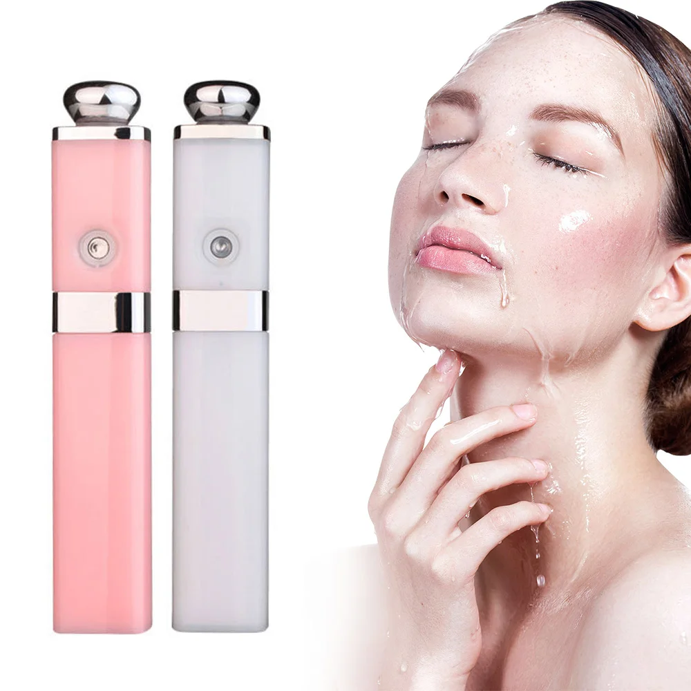 USB портативный увлажняющий лицо небулайзер миниатюрный опрыскиватель Пароварка