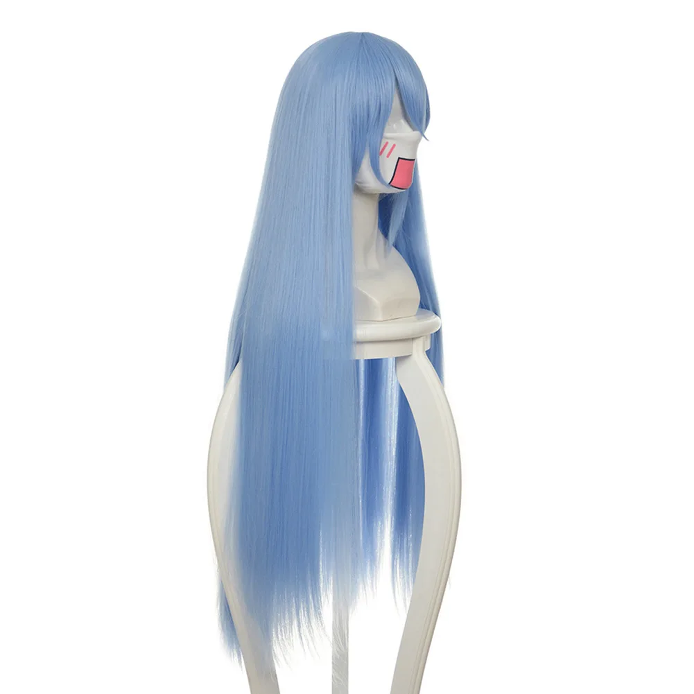 Аниме Akame Ga KILL! Парик Jaegers Esdeath Esdese для косплея длинный синий парик шляпа