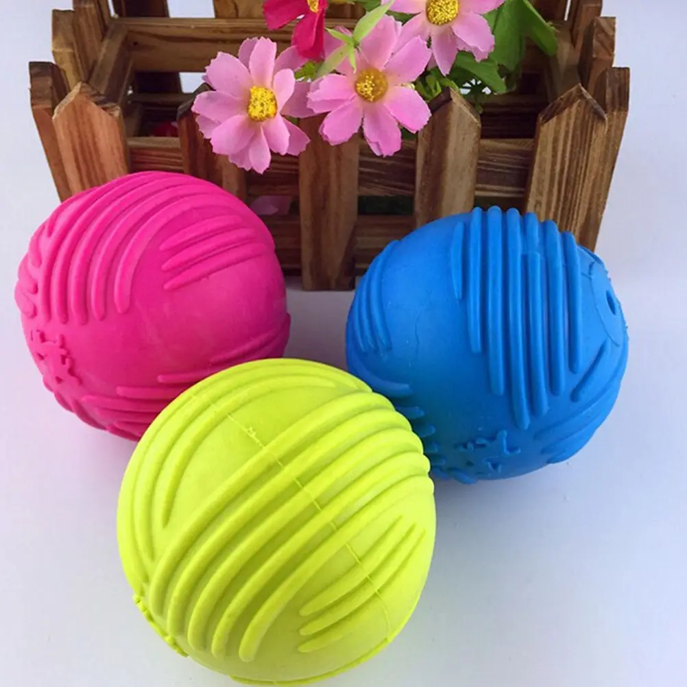 1 шт. Горячая резиновая игрушка для собаки шарики игрушки домашних животных