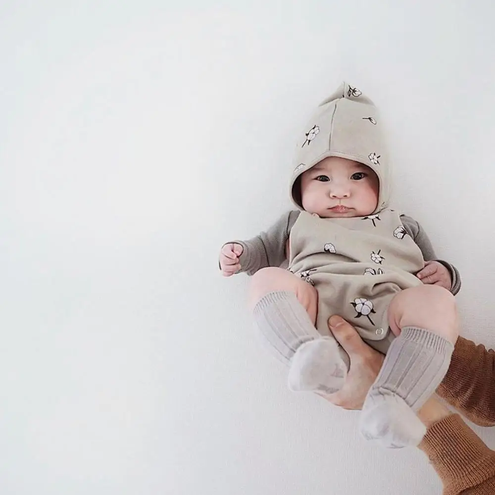 

MILANCEL 2020 new baby clothes toddelr boys bodysuit cotton baby girls jumpsuit baby bodysuit with hat