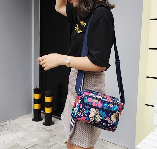 CellDeal винтажные сумки из ткани Оксфорд женские с принтом на одно плечо женская