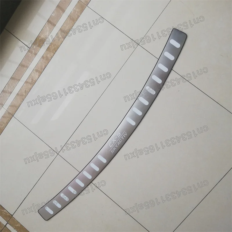 

Защита заднего бампера из нержавеющей стали, протектор для порога багажника, Накладка для Mazda CX-5 CX5 KF 2017 2018 2017 2019 2020 2021