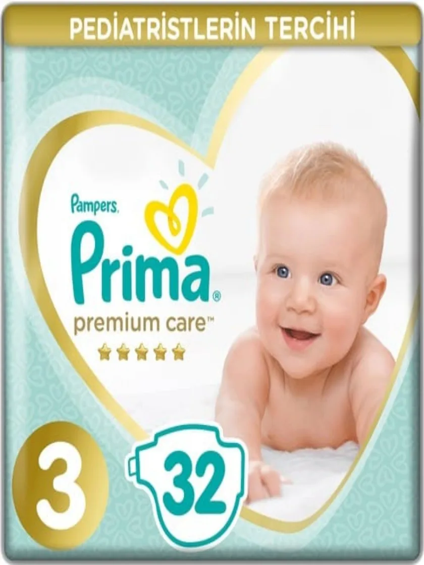 Мама, сухая, удобная, чистая. Гигиеничный. Дышащие, высококачественные детские подгузники, детские подгузники Pampers Premium Care 3 размера 32'li от AliExpress RU&CIS NEW