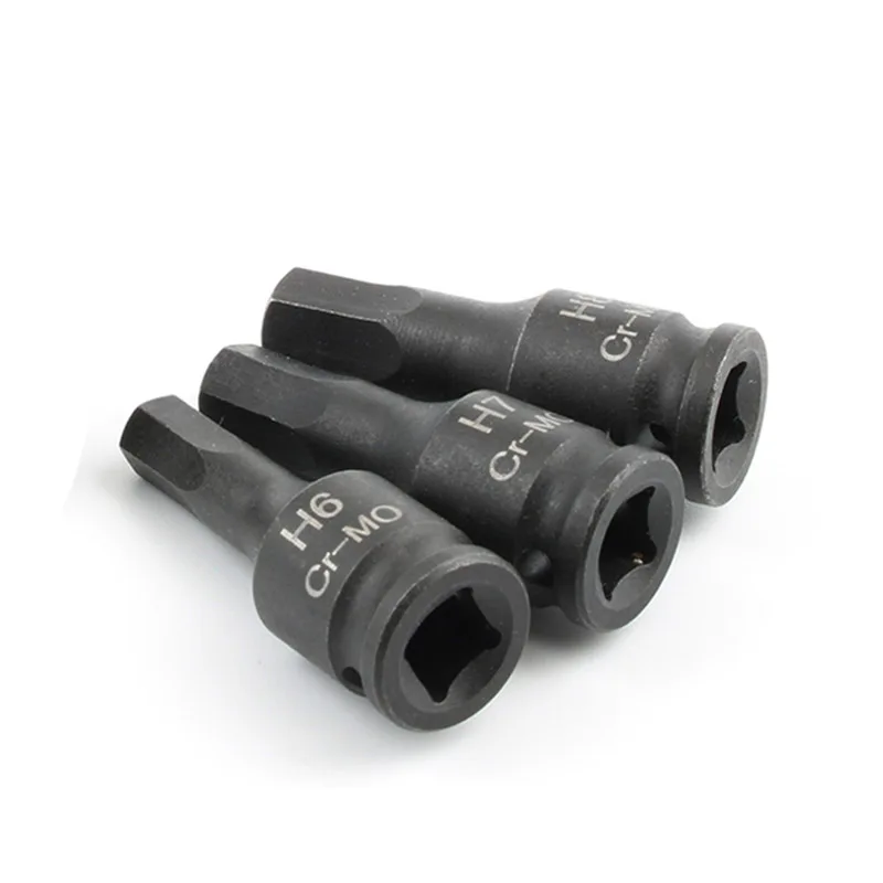 (1 шт.) Пневматическая головка с шестигранным хвостовиком 1/4 дюйма ударная