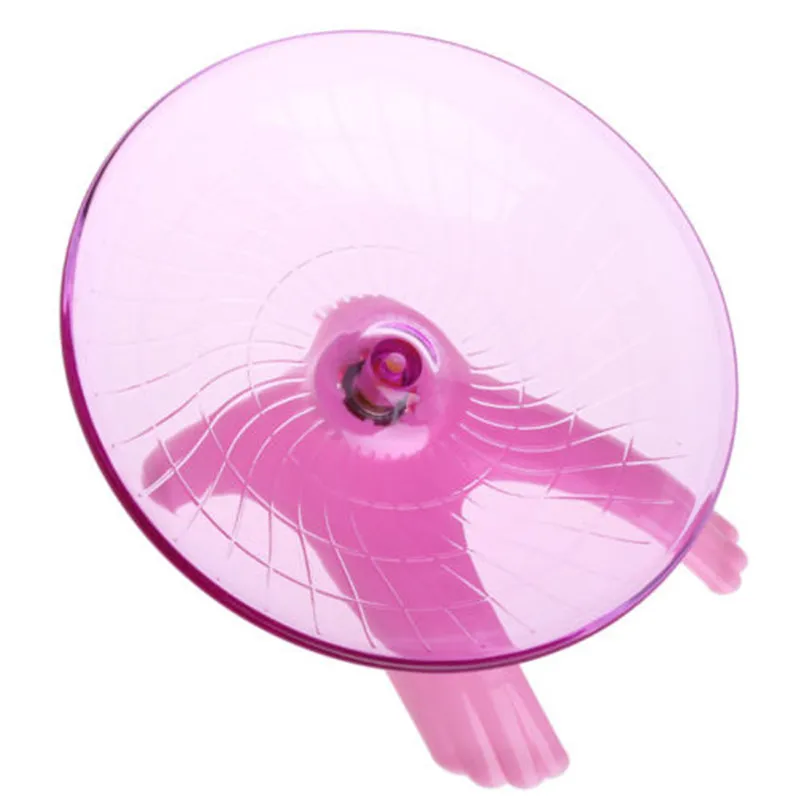 

Running Disc Flying Saucer Exercise Wheel Toy for Mice Dwarf Hamsters Pet 18cm