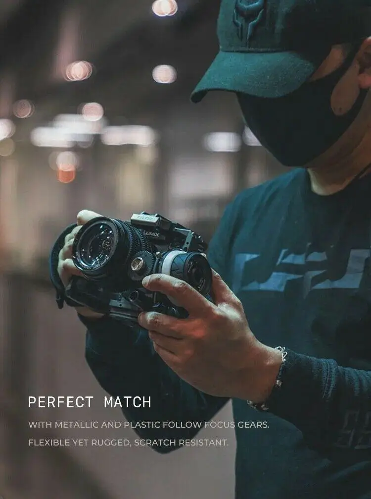 Новинка ED 7-14 2 8 бесшовное зубчатое кольцо непрерывного изменения фокусировки для