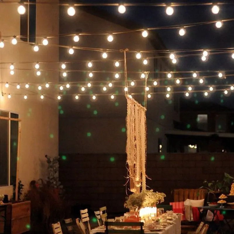 

5M 12M Christmas Solar Powered Bulbs Led String Lights for Outdoor Lighting Courtyard Street Garden Led Fairy Lights Garland