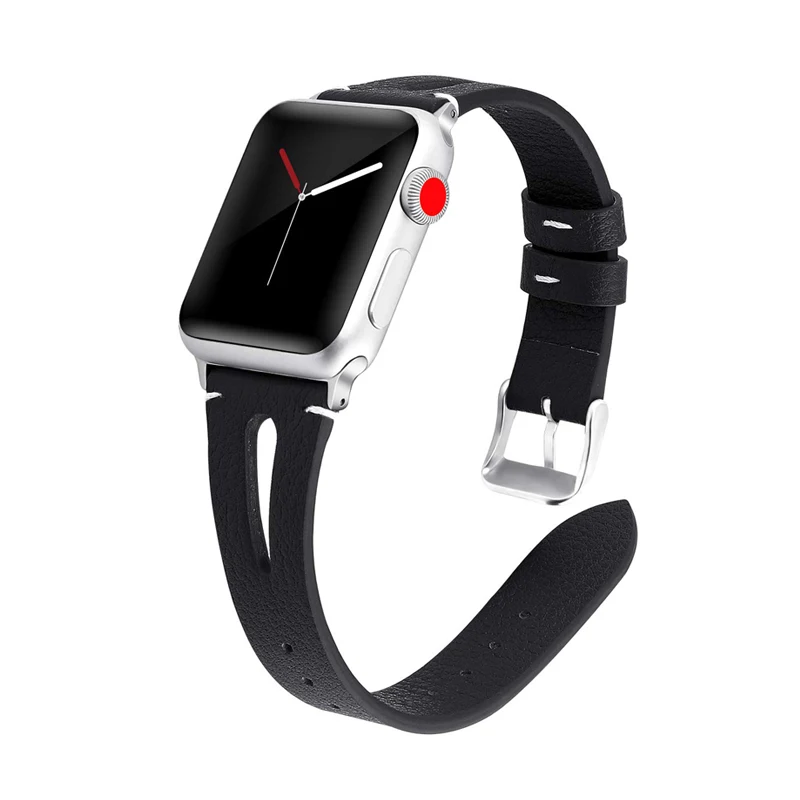 

Watch Accessories for Apple Watch Band 38mm 40mm 42mm 44mm Iwatch Apple Watch Series 5/4/3/2/1 Genuine Leather Bracelet Belt