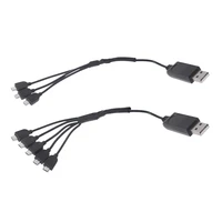 1 to 35 usb charging cable replace rechargeable lipo battery charger for eachine e58 l800 jy019 s168 rc drone quadcopter